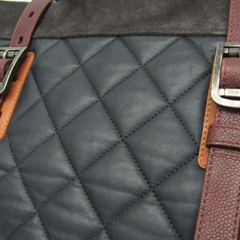 CHANEL Black Leather Tote Bag - Picture 12 of 16